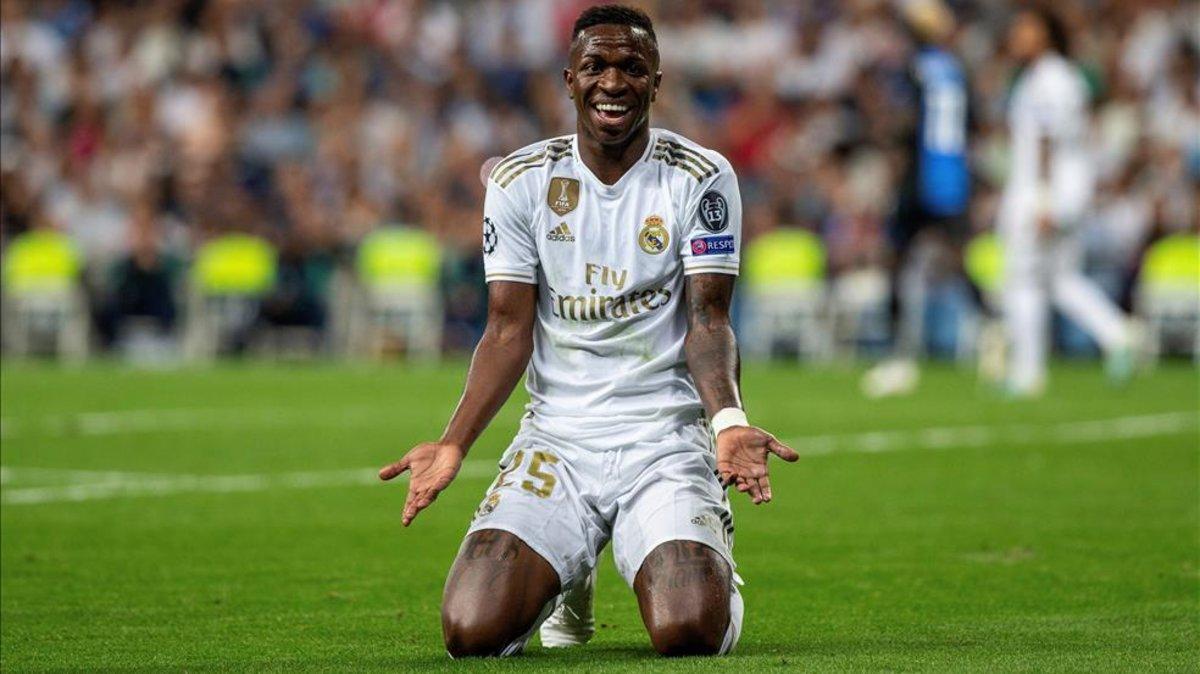 Vinicius, titular hoy en Mallorca