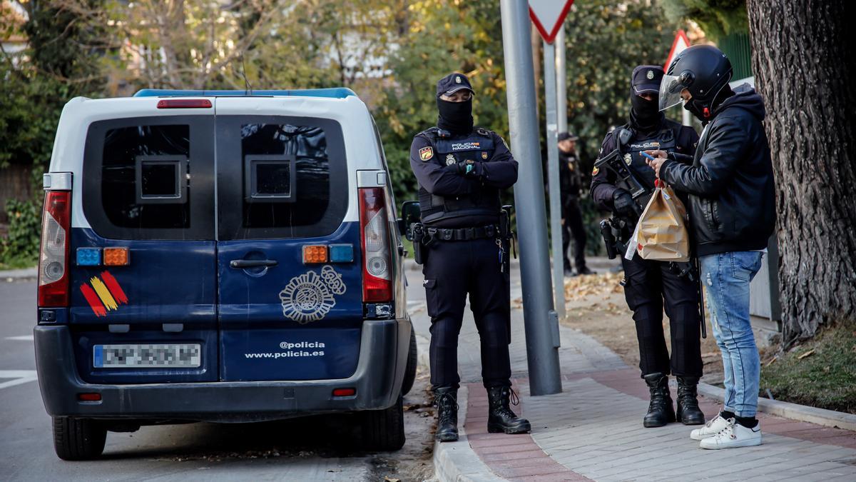 Efectivos de la Policía Nacional en una imagen de archivo.