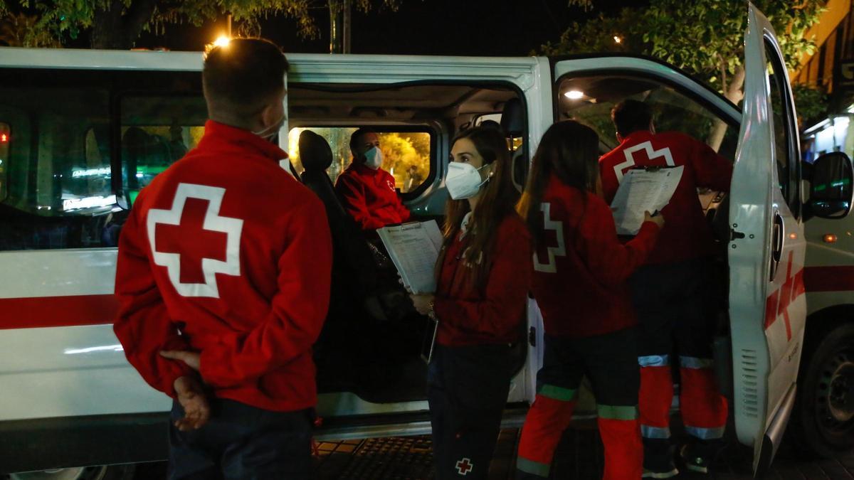 Actividad de la Cruz Roja en Córdoba con personas vulnerables.