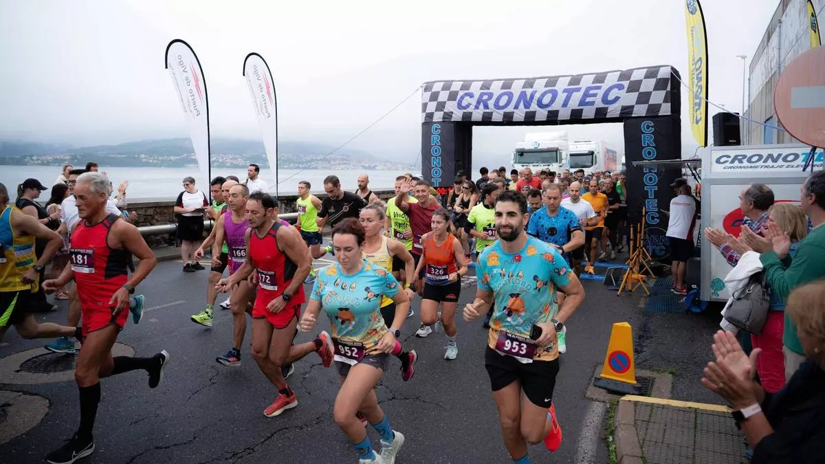 Alfonso Moro y Unha carreira para Mauri, este domingo en el puerto pesquero de Vigo