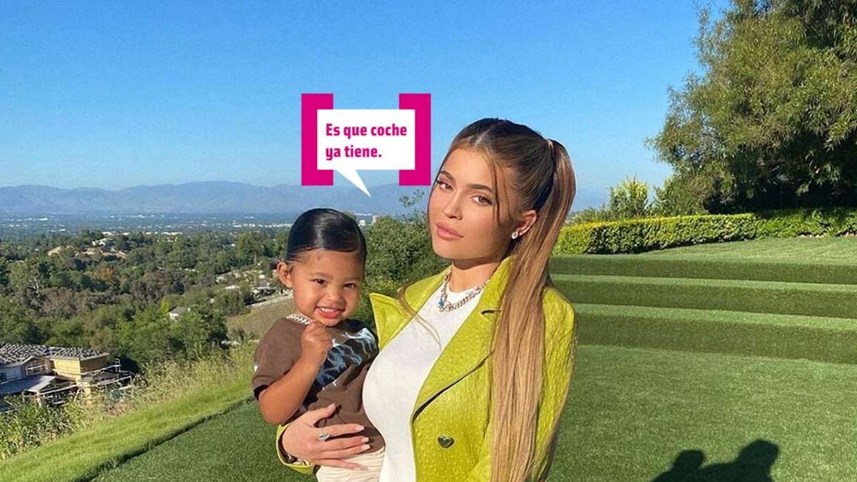 Kylie Jenner con Stormi