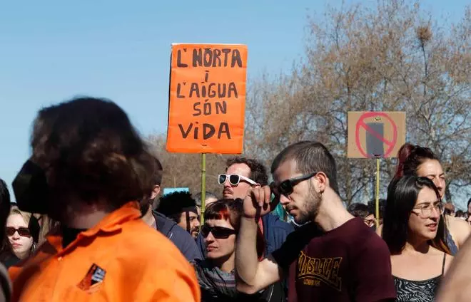Manifestación de Cuidem Benimaclet contra el PAI