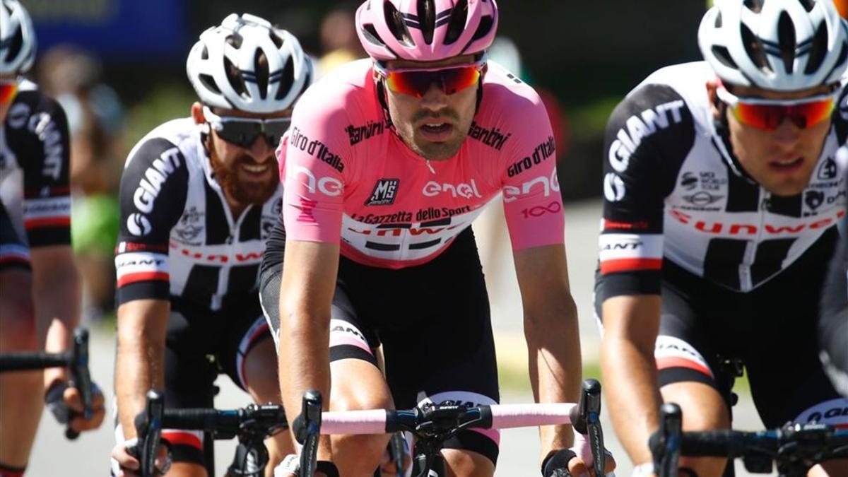 Dumoulin se comportó como un caballero con Nairo y este, al final, le atacó