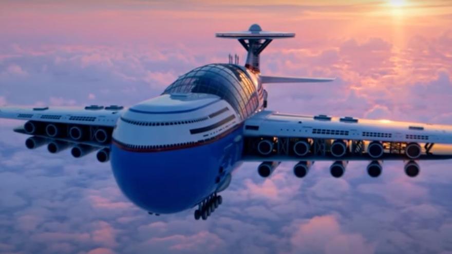 Así es el Sky Cruise, el hotel volador que podría estar años sin repostar.