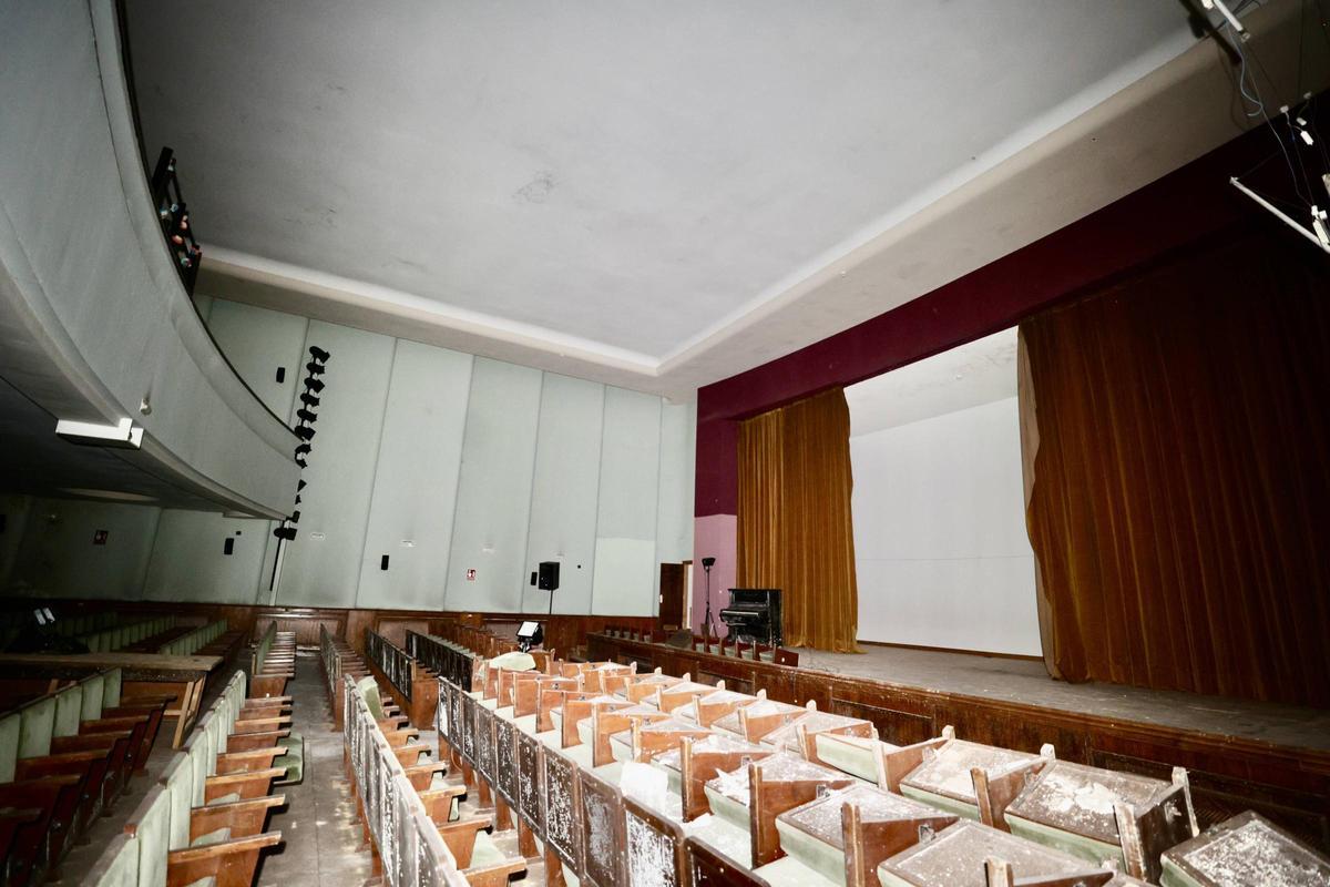 El salón de actos del colegio Gesta.