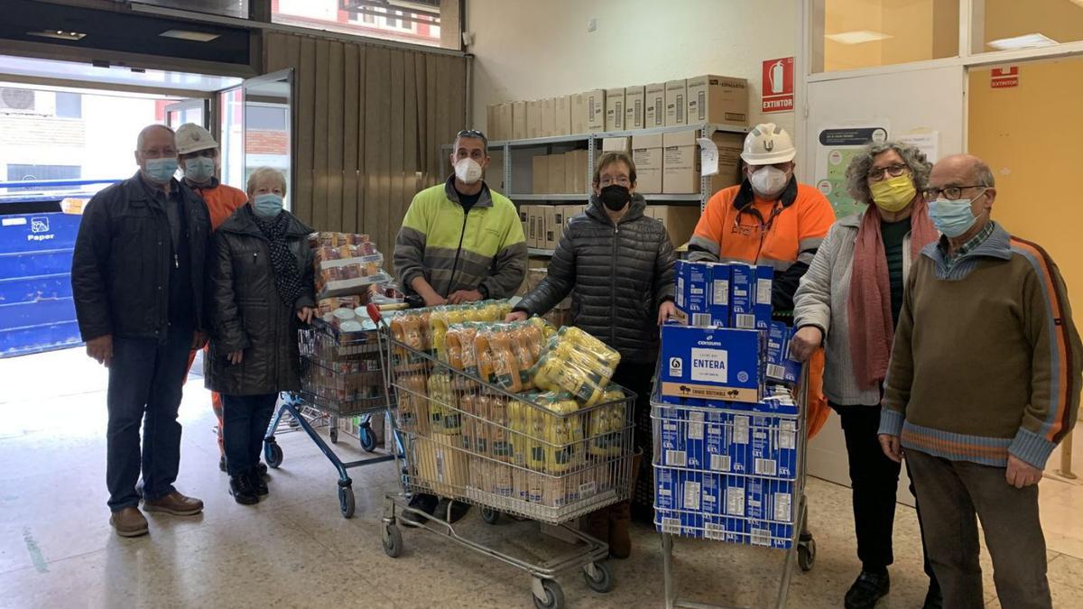 ICL fa donació de 600 quilos de menjar al Banc d’Aliments de Súria | VOLUNTARIAT SÚRIA