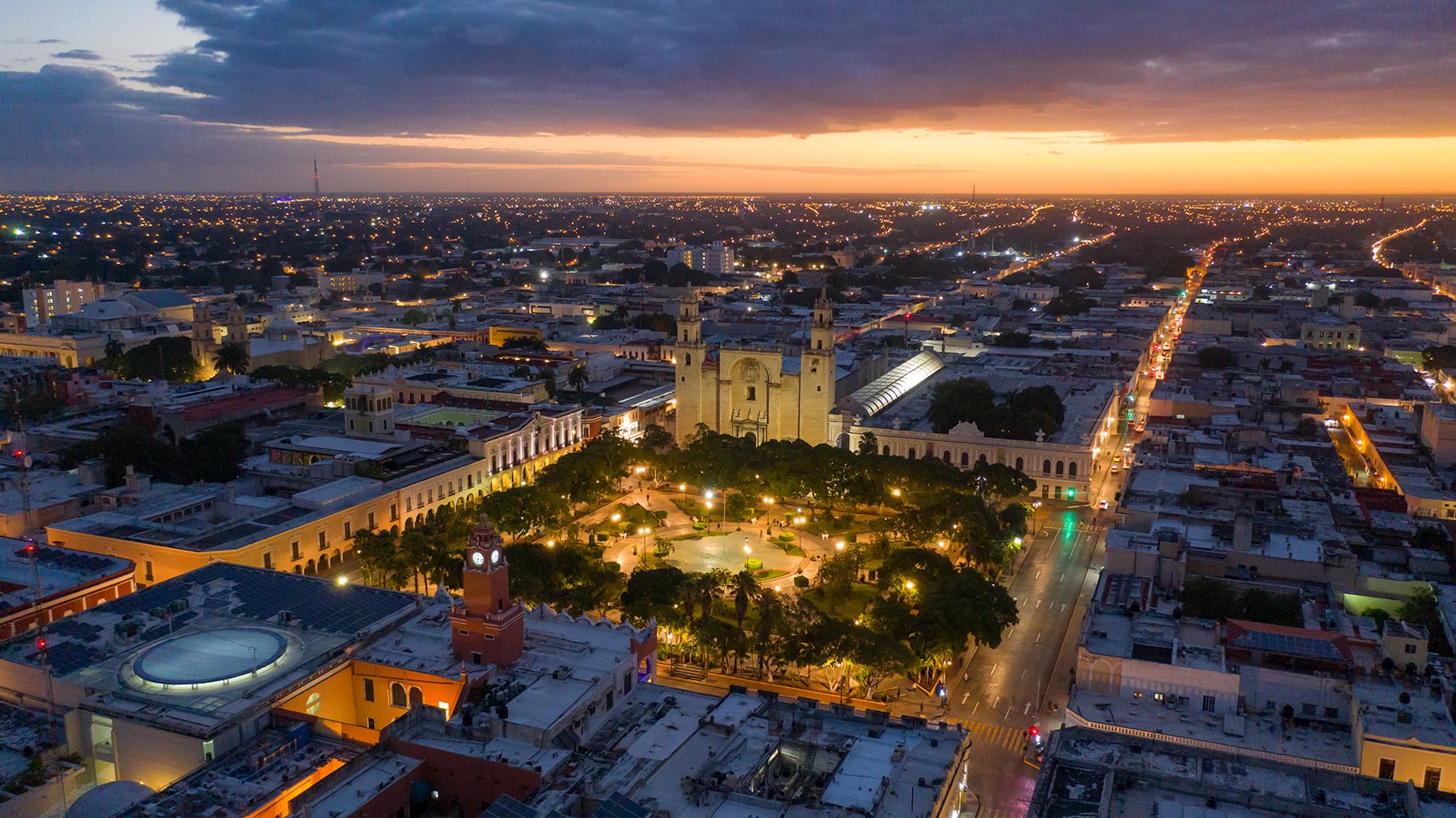 Mérida, capital del estado de Yucatán.