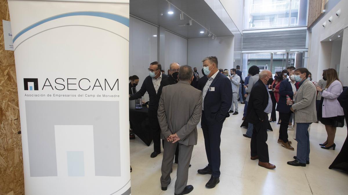 Una imagen del ecuentro empresarial de Asecam.