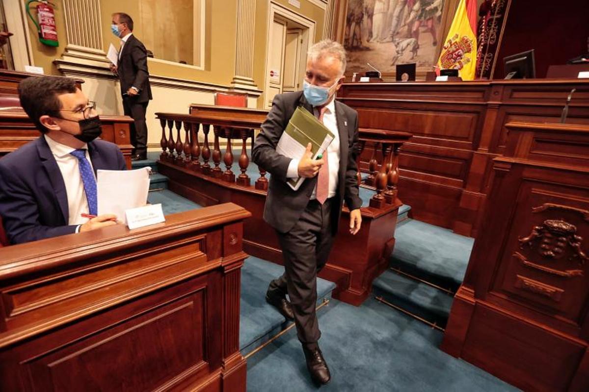 Pleno del Parlamento de Canarias (25/5/21)