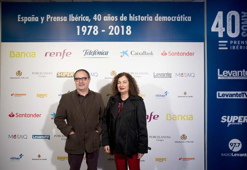 Photocall de la gala del 40 aniversario de Prensa Ibérica en Levante-EMV