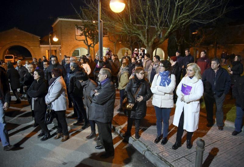 Concentración en Frula en rechazo a la violencia de género