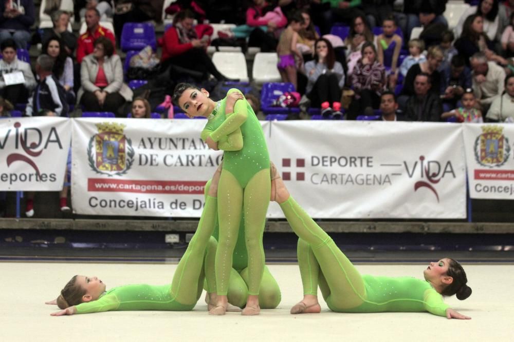 Campeonato de gimnasia rítmica en Cartagena