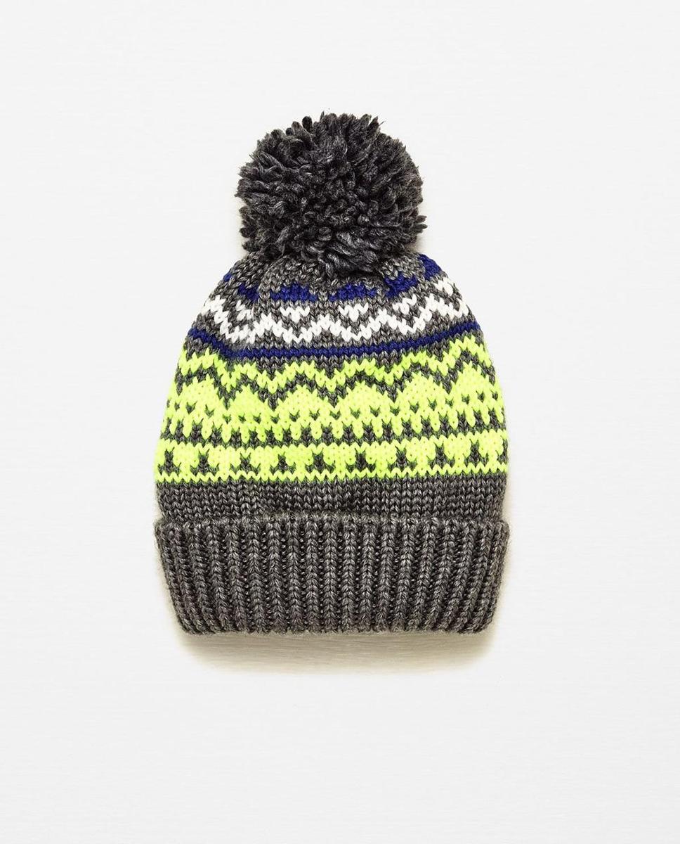 Gorro punto snow, Zara