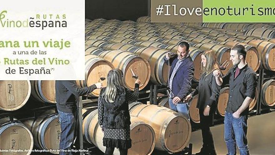 La Ruta participa en la campaña nacional ‘I love enoturismo’