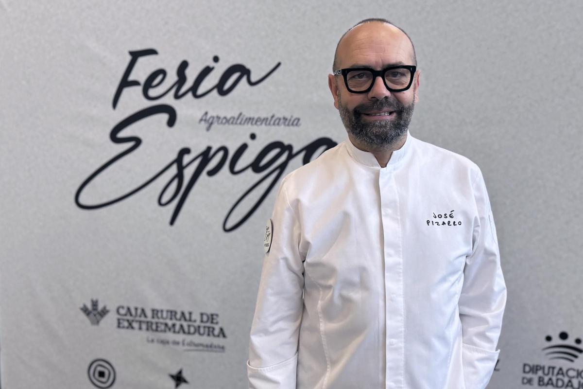 Chef José Pizarro, embajador de honor de la II Feria Espiga celebrada en Ifeba.