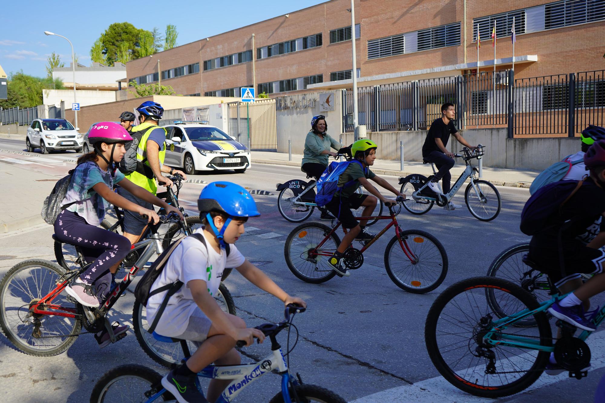 200 escolares de Ontinyent celebran el Día Mundial Sin Coches