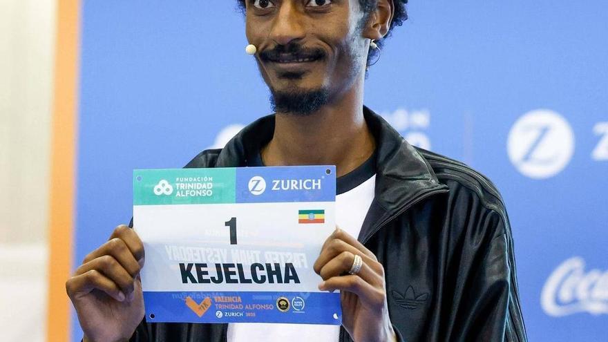Kejelcha, récord mundial de medio maratón, correrá el Maratón de Valencia