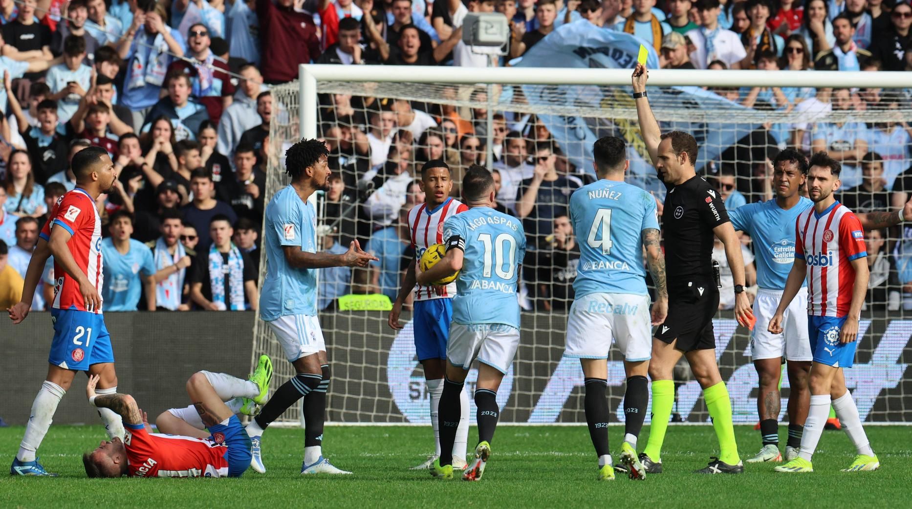 De la fiesta inicial a la decepción: las mejores imágenes del Celta-Girona