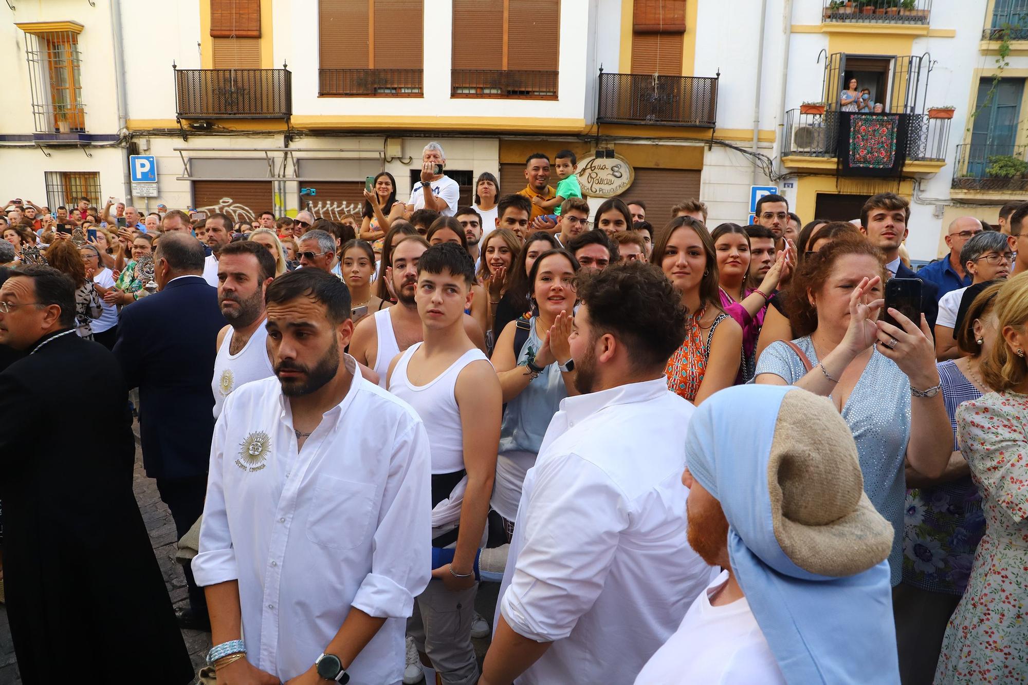 La Virgen del Socorro recorre las calles del barrio