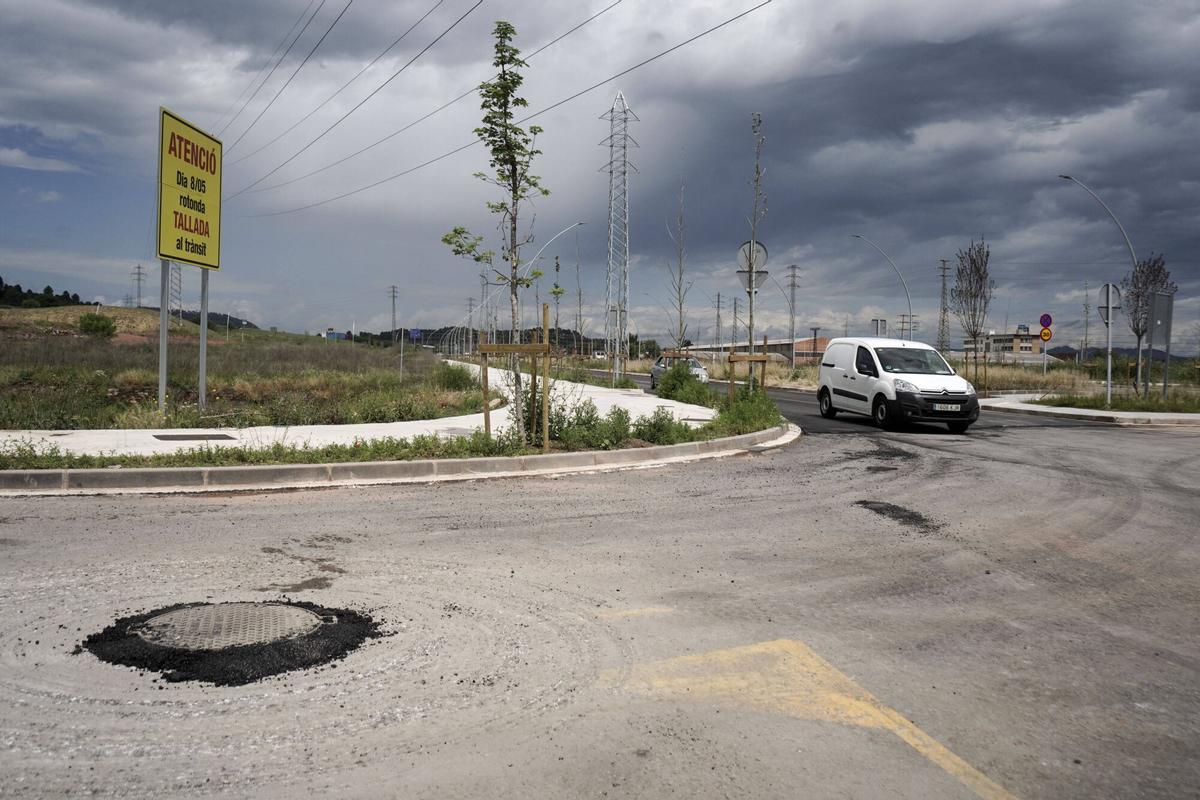 MANRESA . OBRES POLIGON PONT NOU