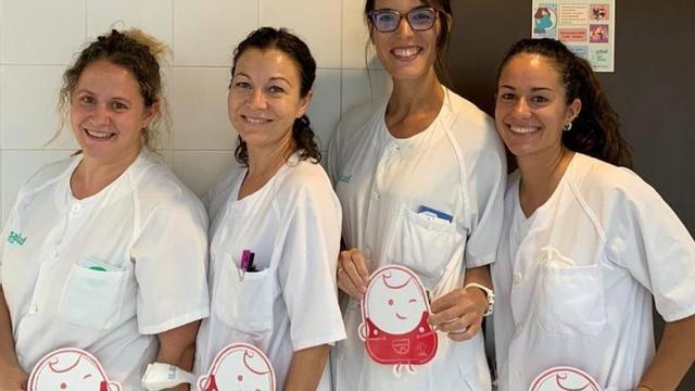 Equipo de profesionales de la consulta de ostomías del Hospital Clínico Lozano Blesa de Zaragoza.