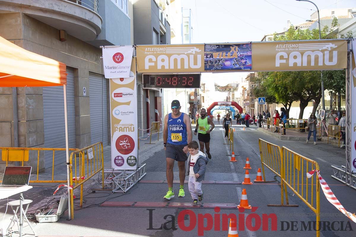 XI edición de la Carrera Urbana y Carrera de la Mujer La Villa de Moratalla, Gran Premio ‘Marín Giménez’