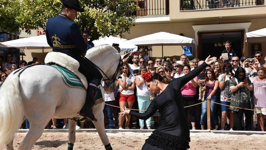 Imagen de un espectáculo ecuestre de una edición anterior