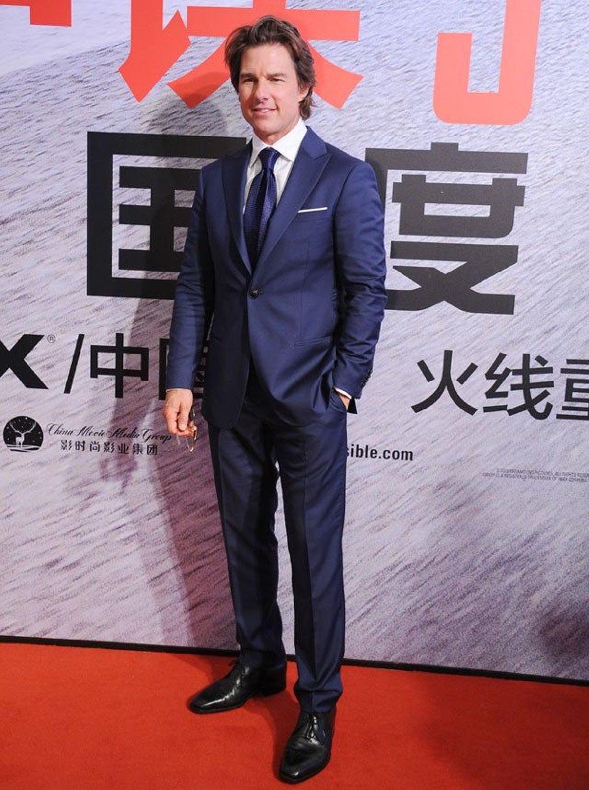 Tom Cruise lleva su última 'Misión Imposible' a Shanghái