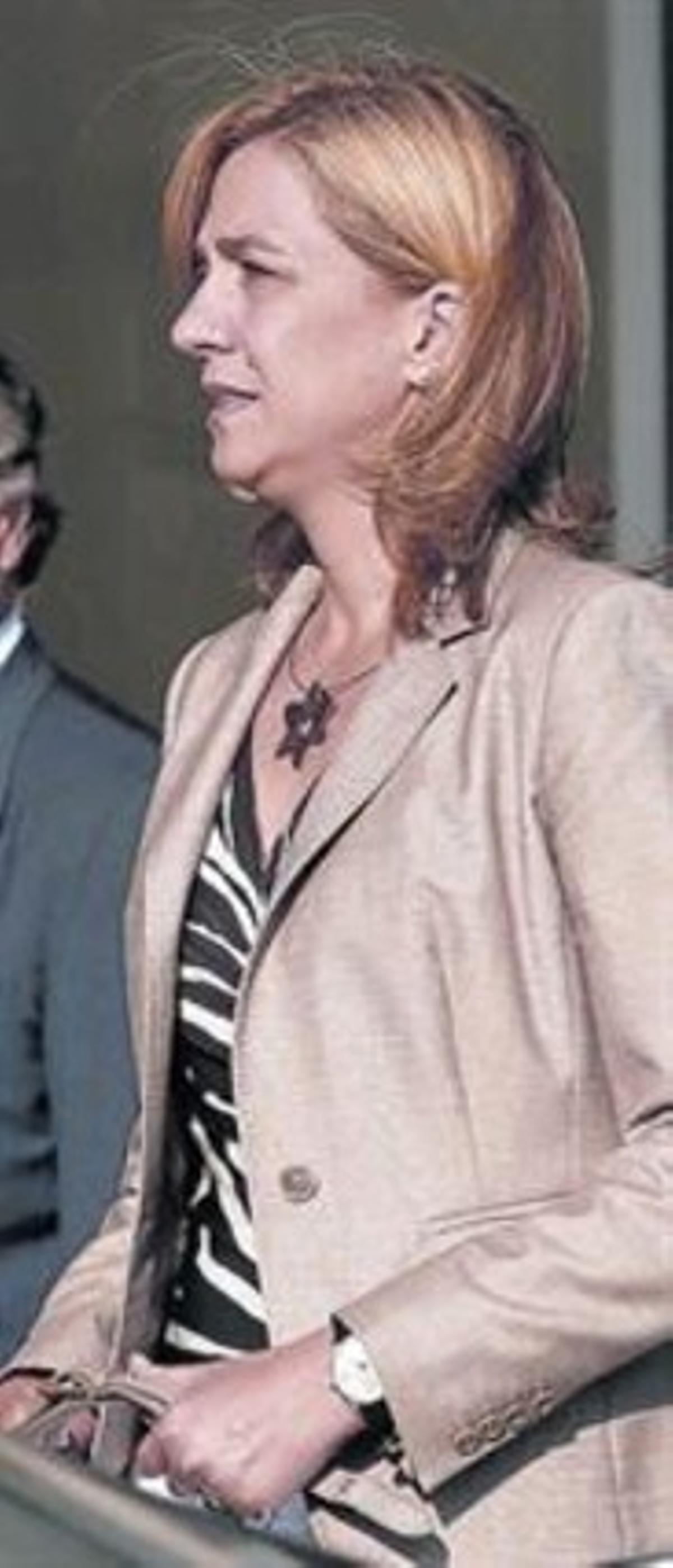 La infanta Cristina.