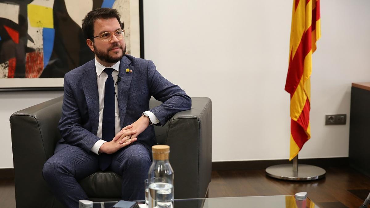 Entrevista con Pere Aragonès, vicepresidente de la Generalitat
