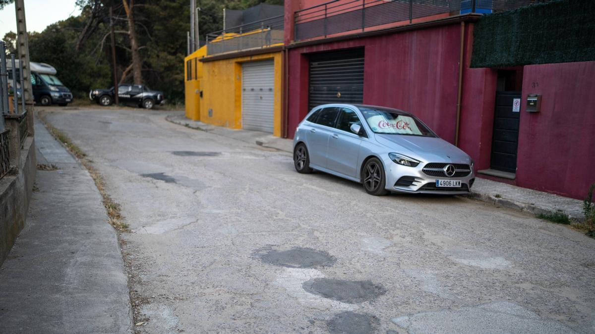 Una urbanización con déficits urbanísticos en Bigues i Riells del Fai.