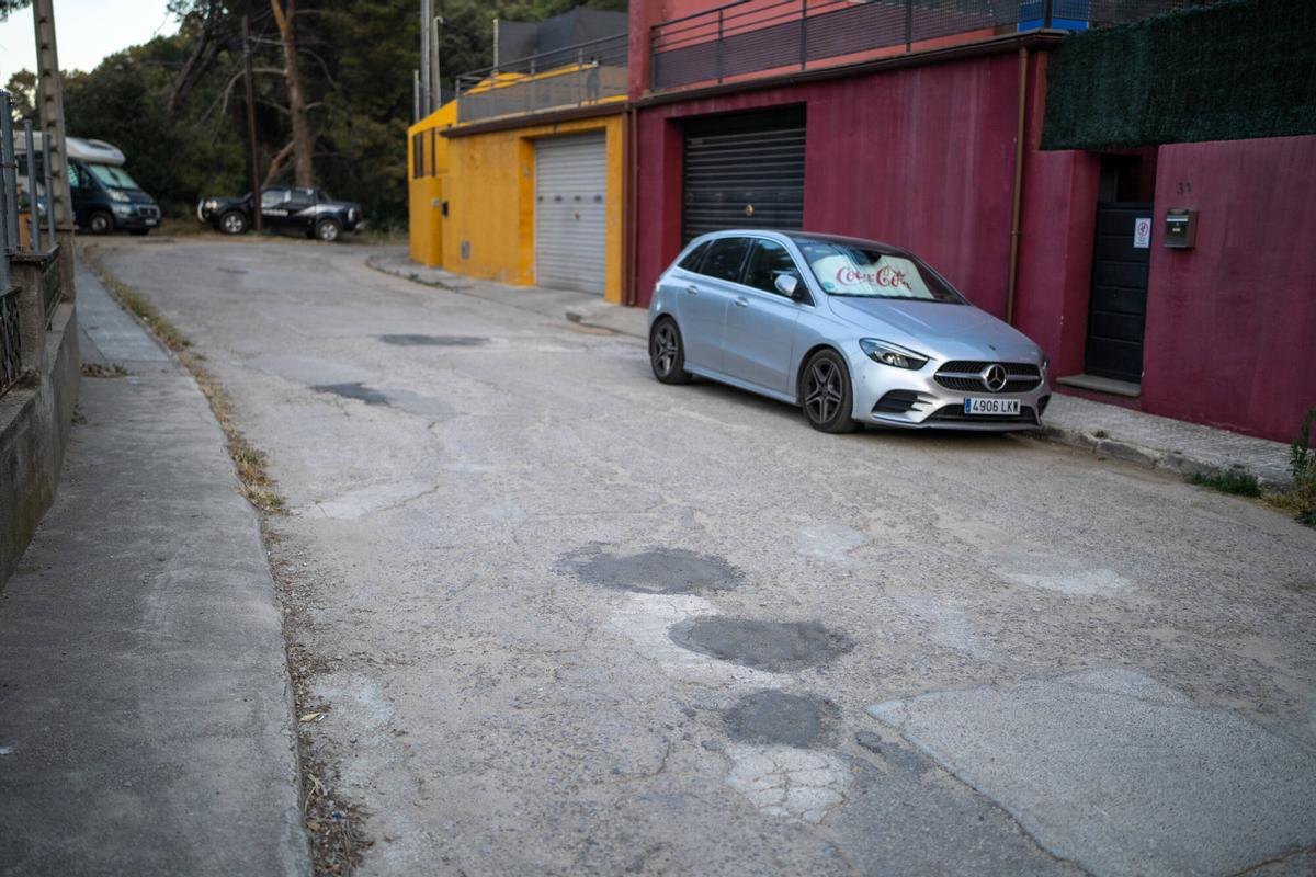 Una urbanización con déficits urbanísticos en Bigues i Riells del Fai.