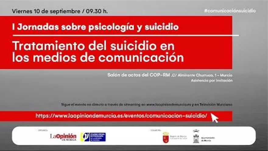 I Jornada sobre Psicología y suicidio