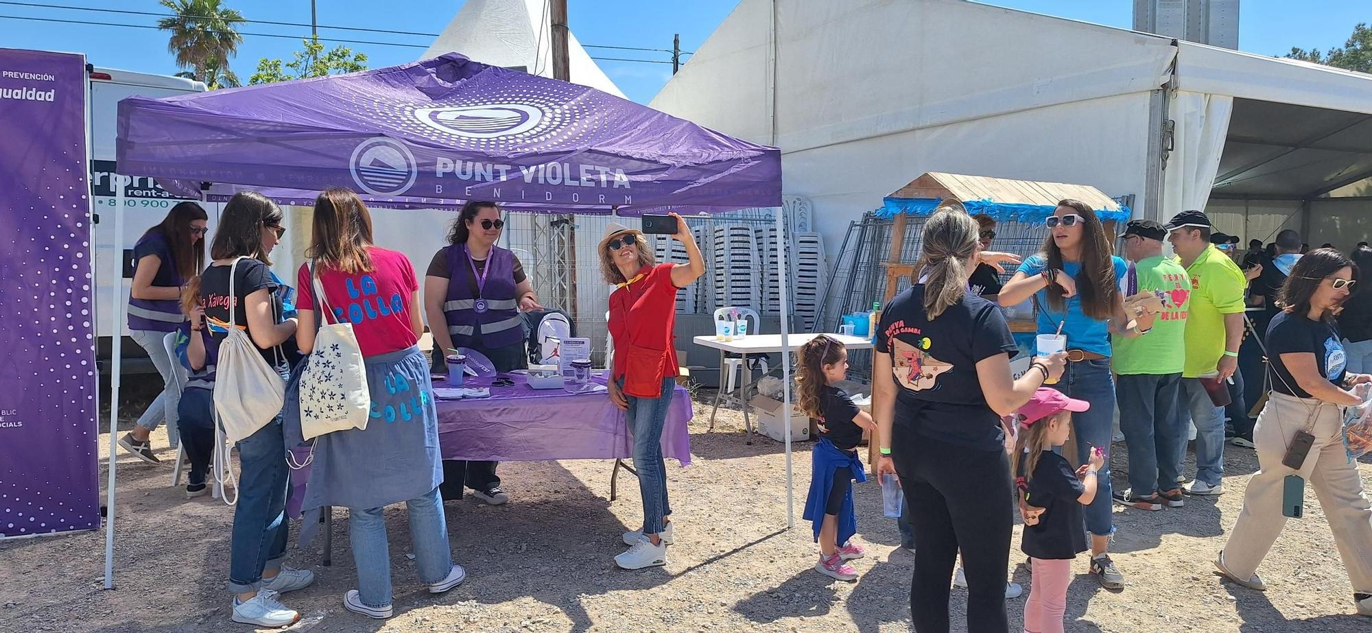 La Acampada de Penyes de Benidorm, en imágenes