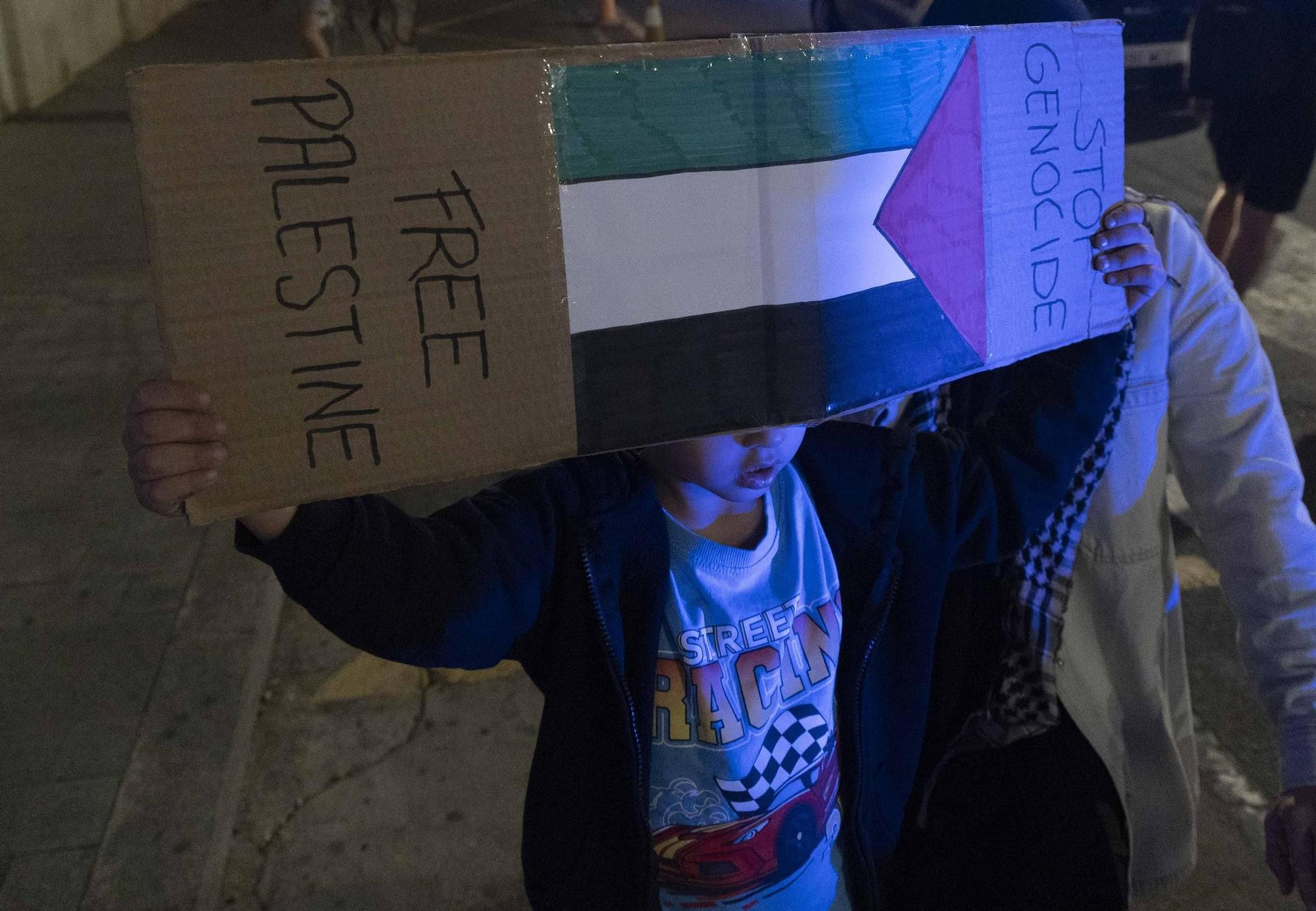 Alicante alza la voz por Palestina en una jornada de movilizaciones