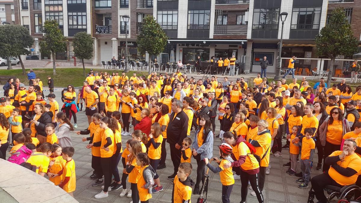 Llanera, a la carrera en favor de los niños con cáncer: así fue la marcha de Galbán