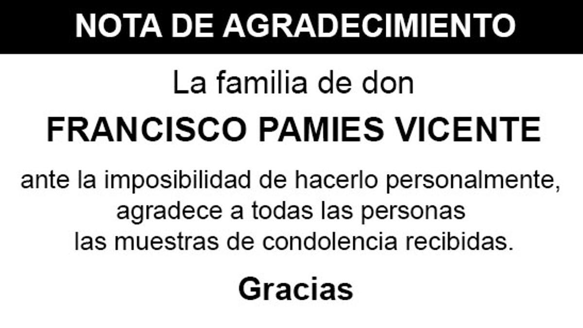 Nota Francisco Pamies Vicente