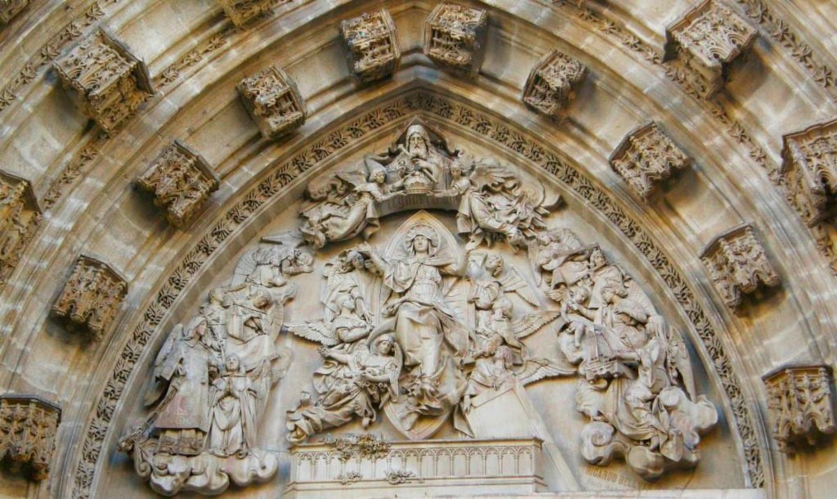 Portada de la Asunción de la Catedral de Sevilla