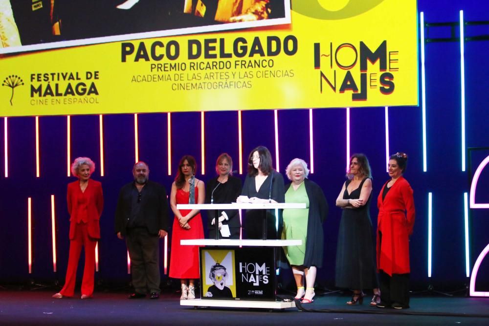 Festival de Málaga 2018 | Paco Delgado recibe el Premio Ricardo Franco