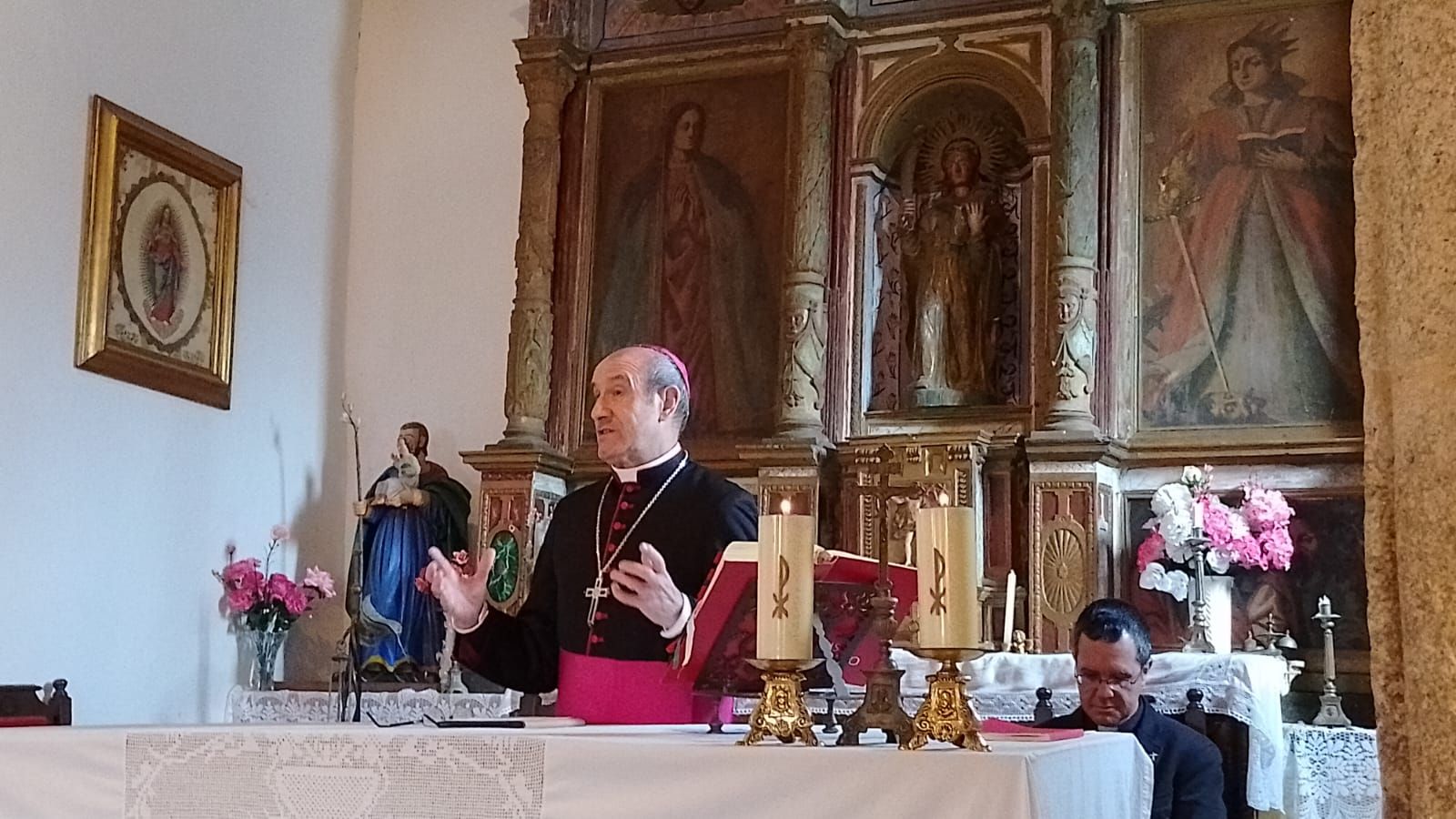 Obispo de Astorga en Aciberos