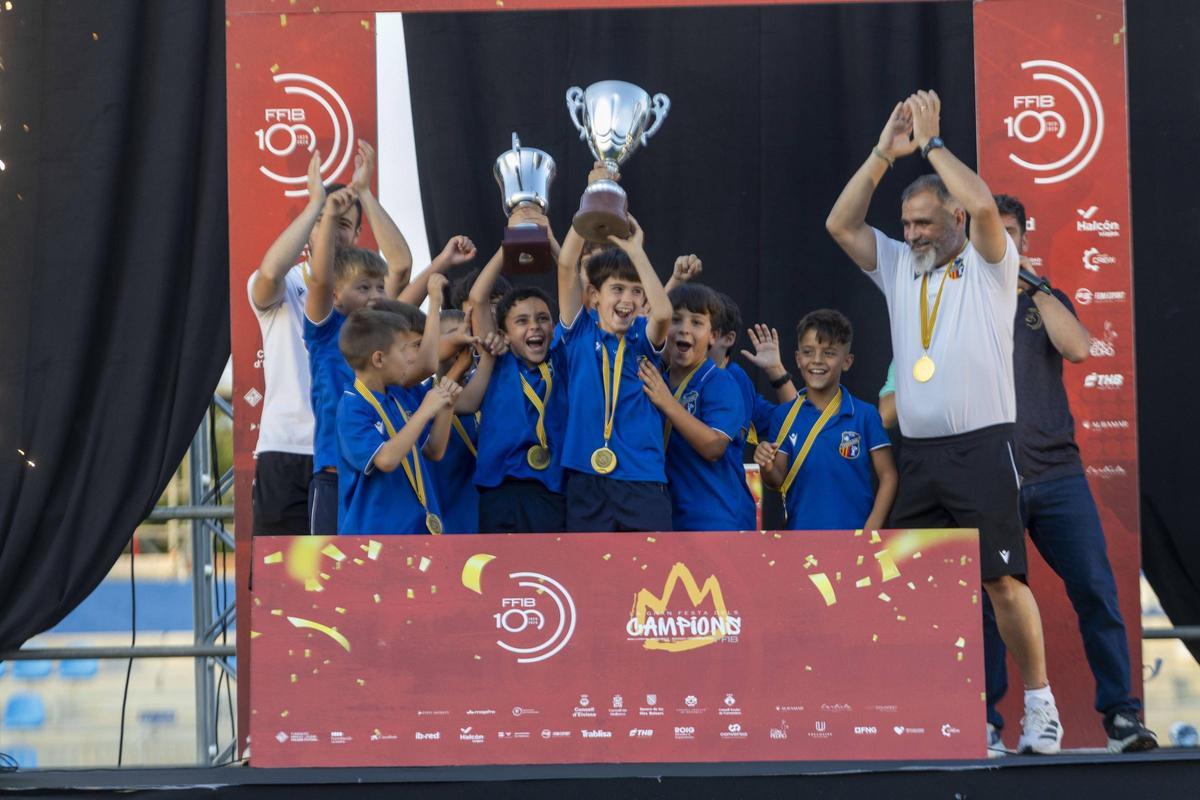 ‘Gran Festa dels Campions’ de fútbol base de Mallorca, temporada 2025-26