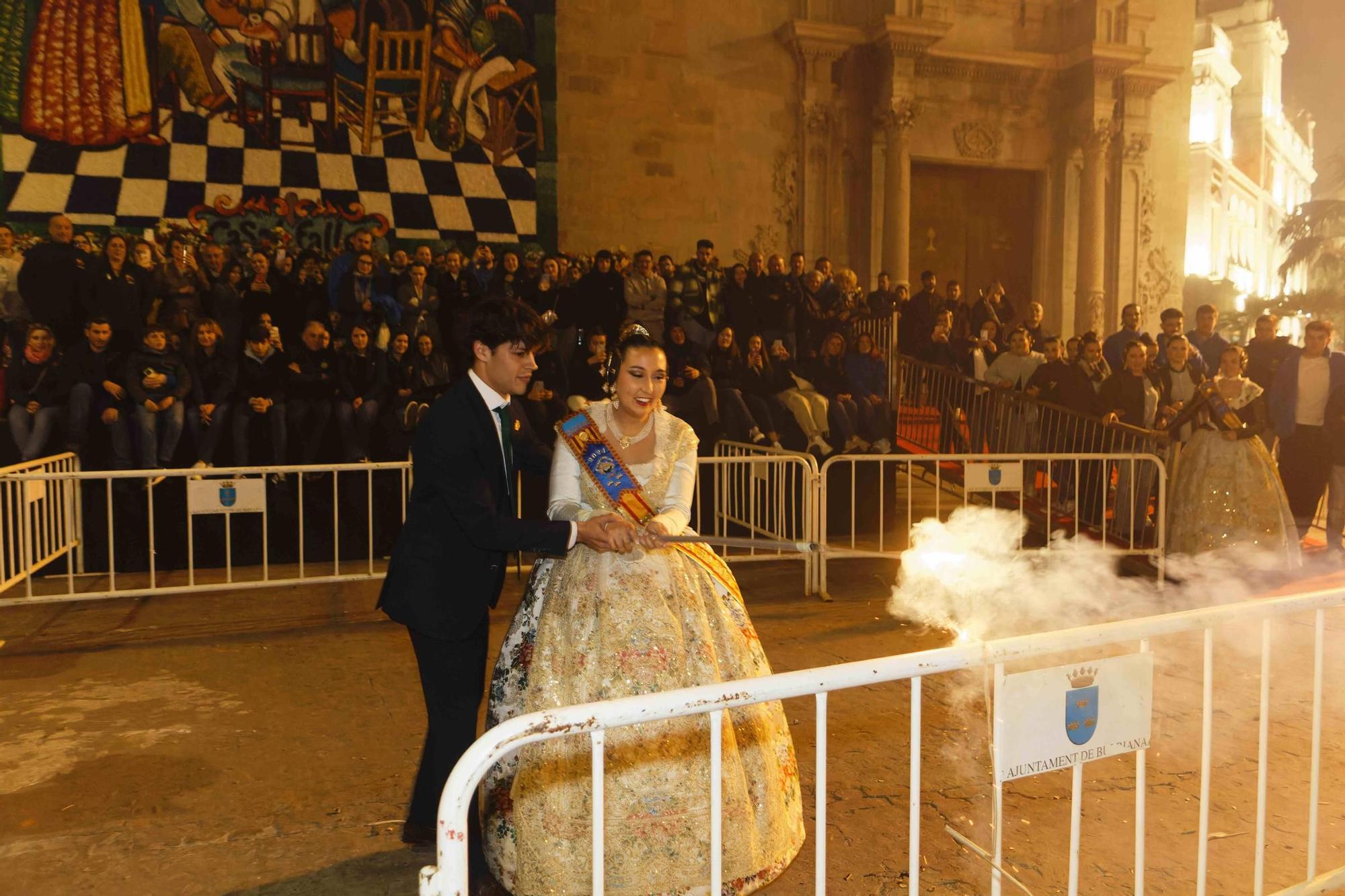 Galería de fotos de la 'cremà' de las Fallas de Burriana 2024