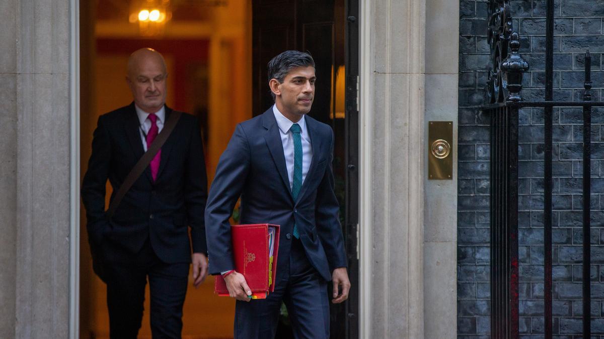 El primer ministro británico, Rishi Sunak.