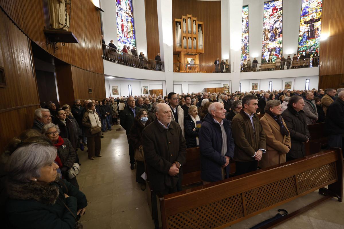 GALERÍA: Emotiva despedida en Oviedo al catedrático de Matemáticas Marcial Fernández