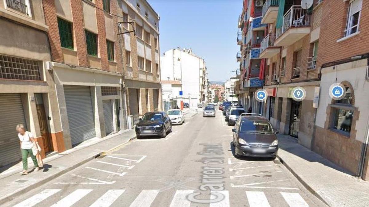 L&#039;indret on va ser atropellada la dona de 78 anys aquest dilluns a Manresa