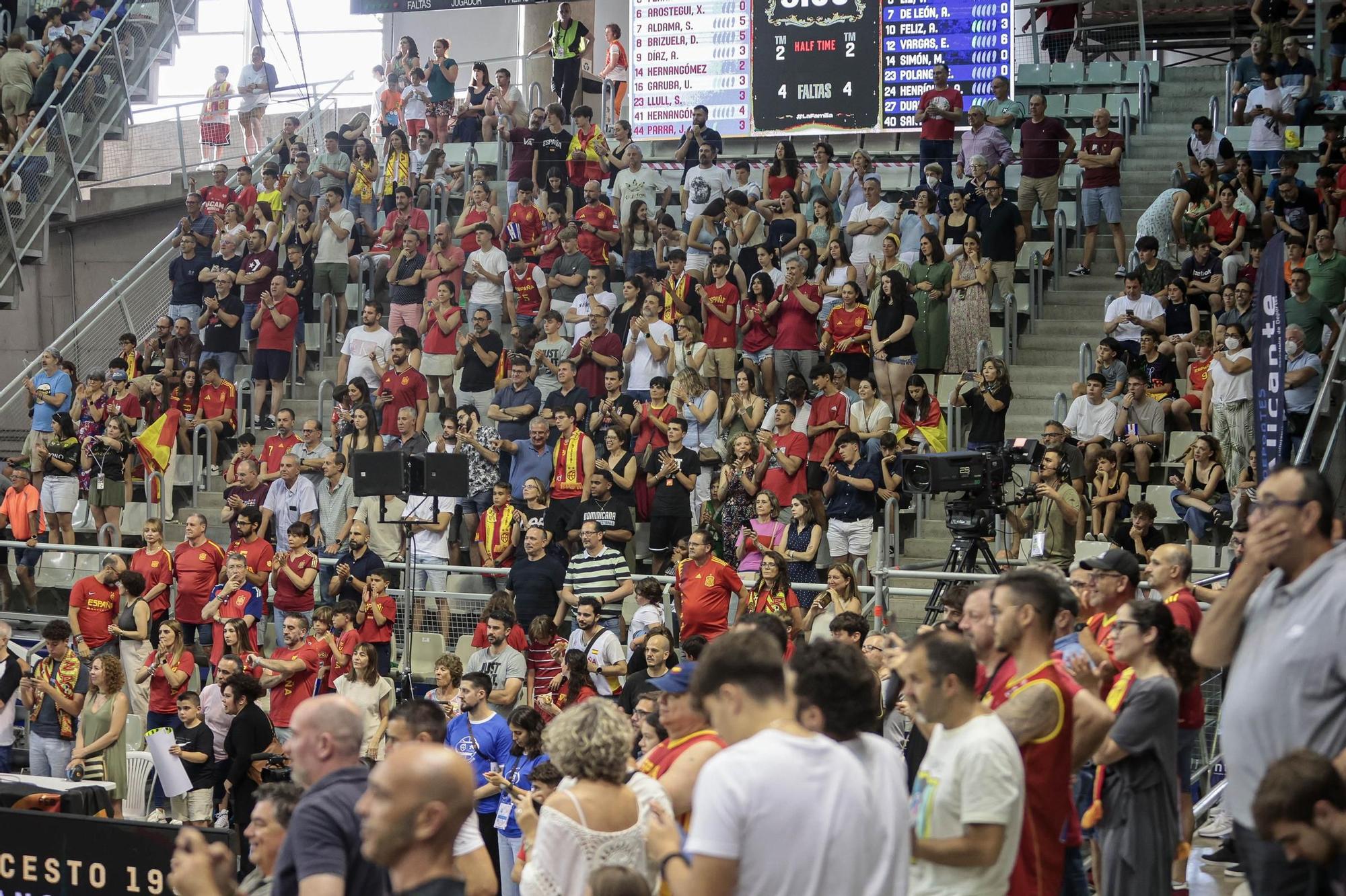 Las mejores imágenes de la victoria de España en Alicante