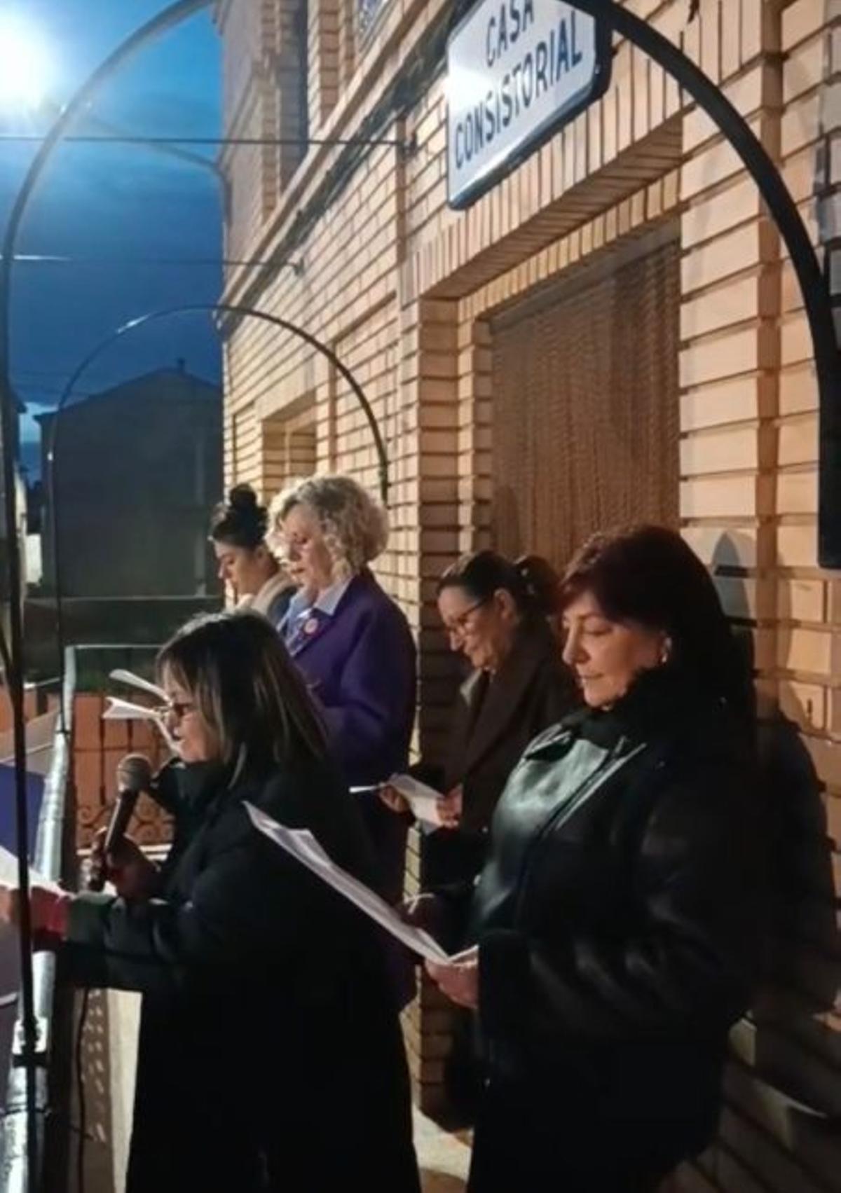 Día Internacional de la Mujer en Pedrola.