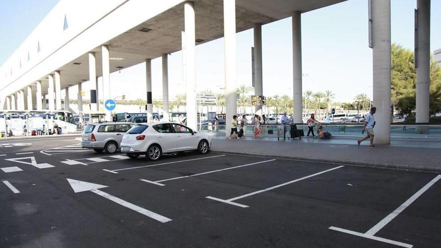 La nueva zona de estacionamiento de Son Sant Joan será gratuita solo los primeros 15 minutos.