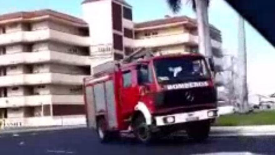 Incendio en un centro comercial de Playa del Inglés (02/05/21)