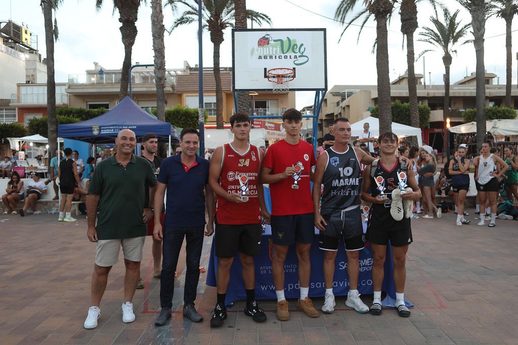 Finales y entrga de premios del del 3x3 de baloncesto de la Ribera